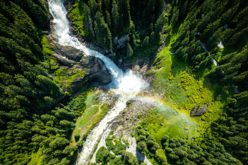 Zell am See, Krimml Waterfalls 
