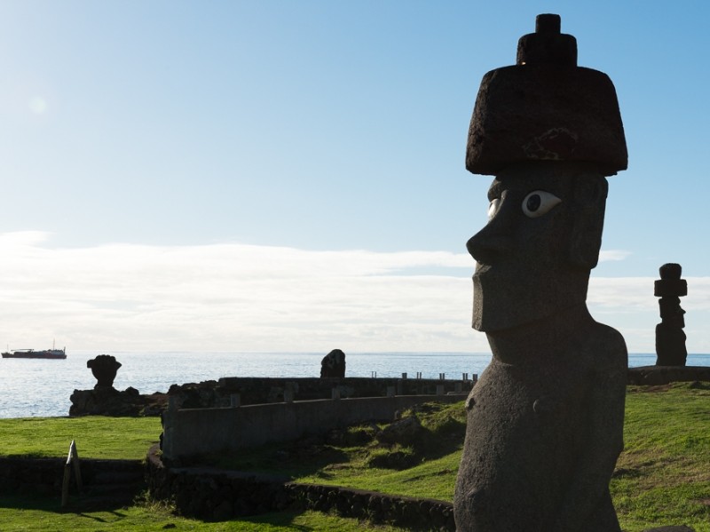 Osterinsel - Moai Ruinen