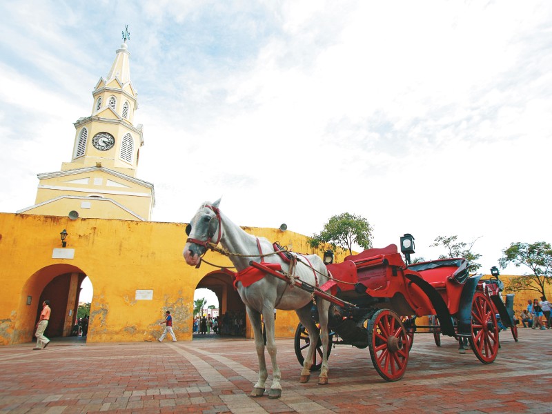 Cartagena - Pferdekutsche