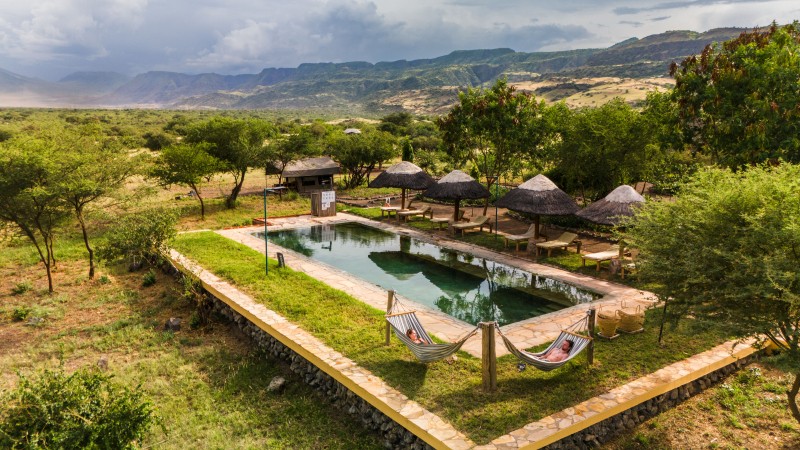 Swimmingpool – Africa Safari Lake Natron