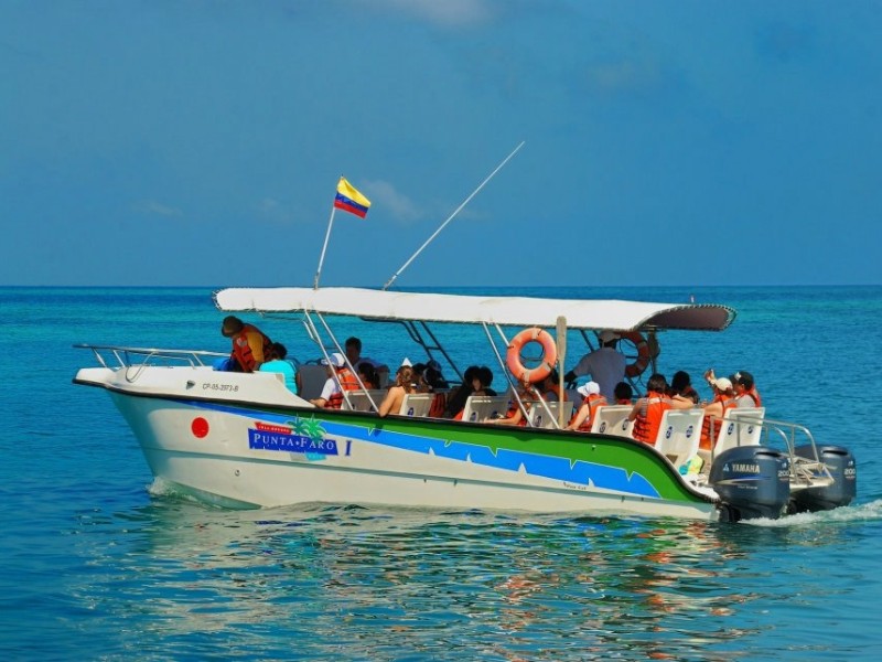 Punta Faro - Boot zur Isla Mucura