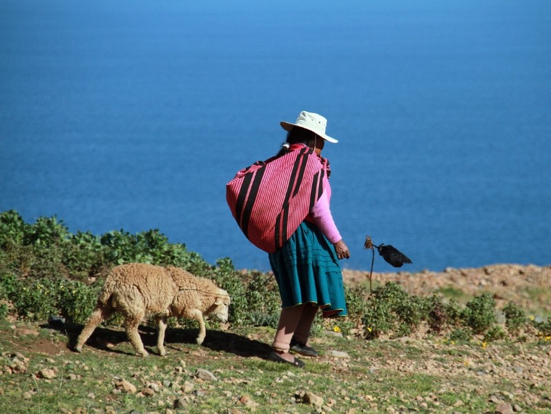 Auf der Insel Taquile