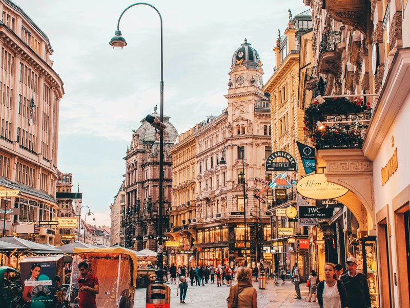 Street in Vienna 