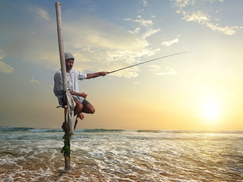 Sri Lanka - local fisherman