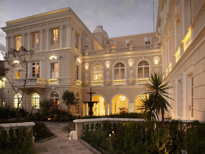 Casa Gangotena - Abendstimmung