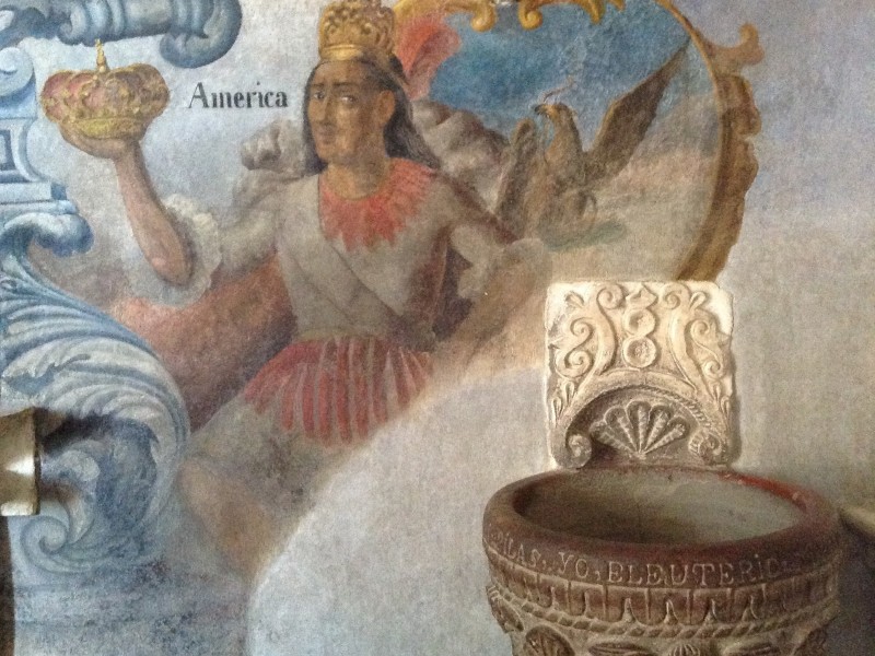 Atotonilco wall