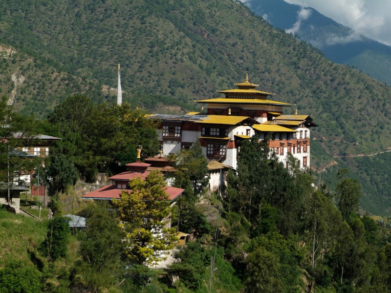 Dzong aus Trashigang-Bhutan