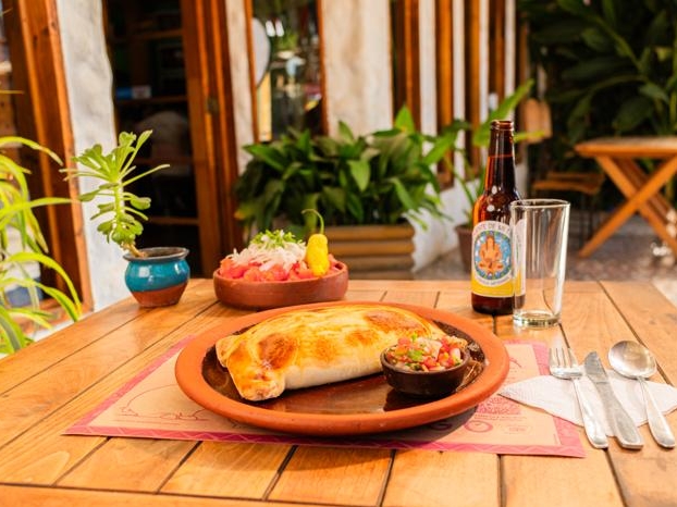 Traditionelle chilenische Empanada