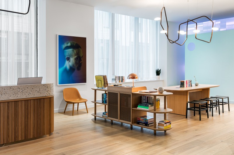 Mint House at 70 Pine Lobby