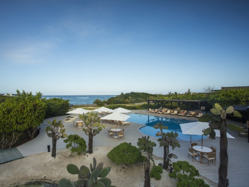 Schön gestaltetes Außengelände