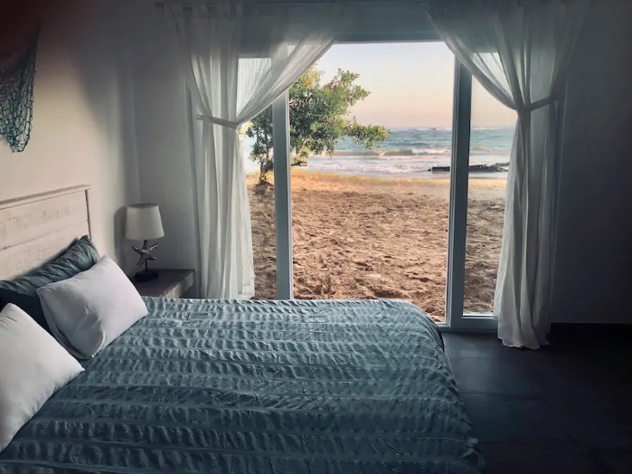 Schlafzimmer mit Meerblick