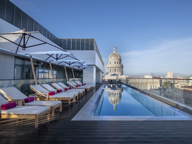 Gran Hotel Bristol - Dachterrasse Pool