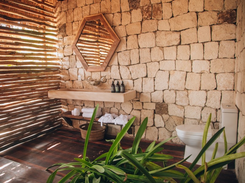Ikal Tulum - Badezimmer