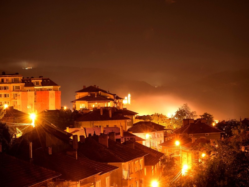 Veliko Tarnovo at Night