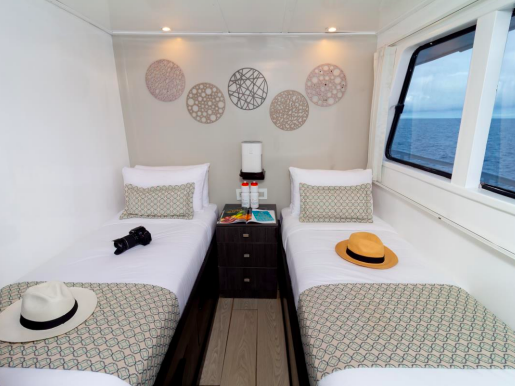 Upper Deck Cabin - Twin Beds