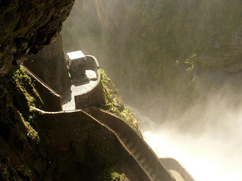 Wasserfall Pailón del Diablo