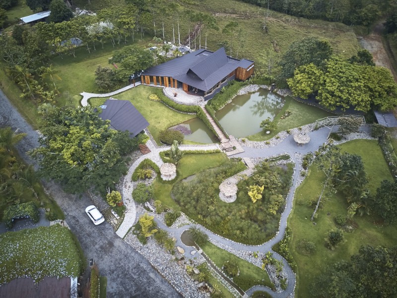 Ecolirios - Luftaufnahme