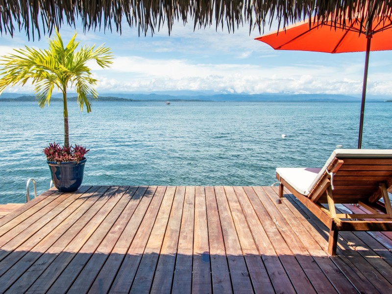 Sol Bungalows - Terrasse