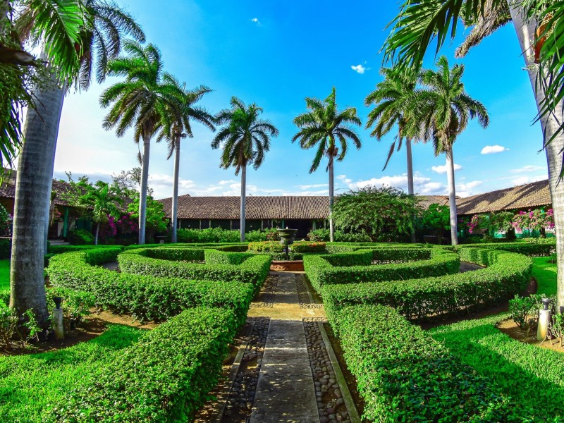 El Convento - Garten