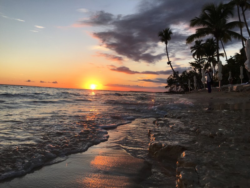 Halbinsel Samaná - Sonnenuntergang
