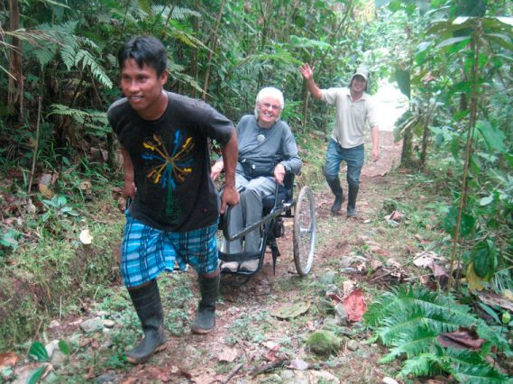 In der Natur unterwegs