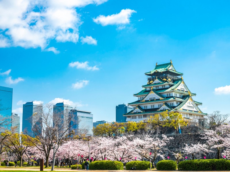Burg Osaka, Japan