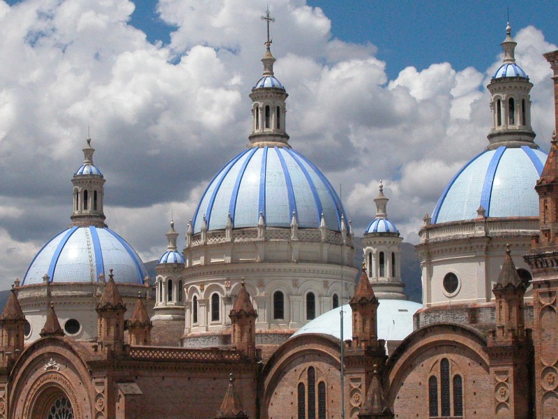 Ecuador - Türme Kathedrale von Cuenca