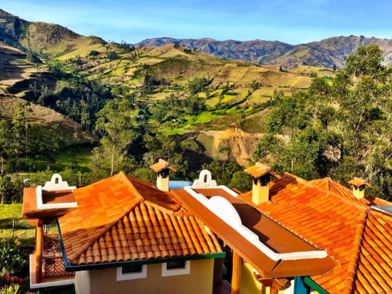 Ausblick auf die Berge