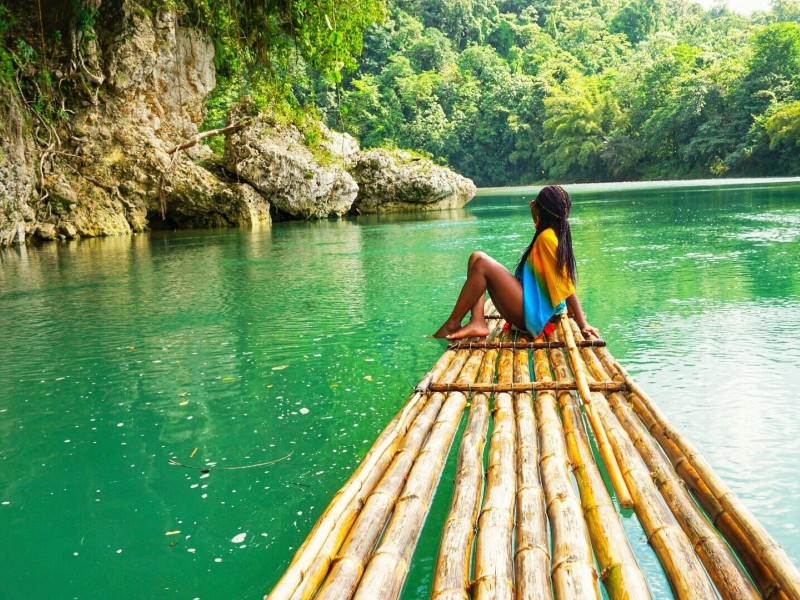 Bamboo Rafting in Rio Grande