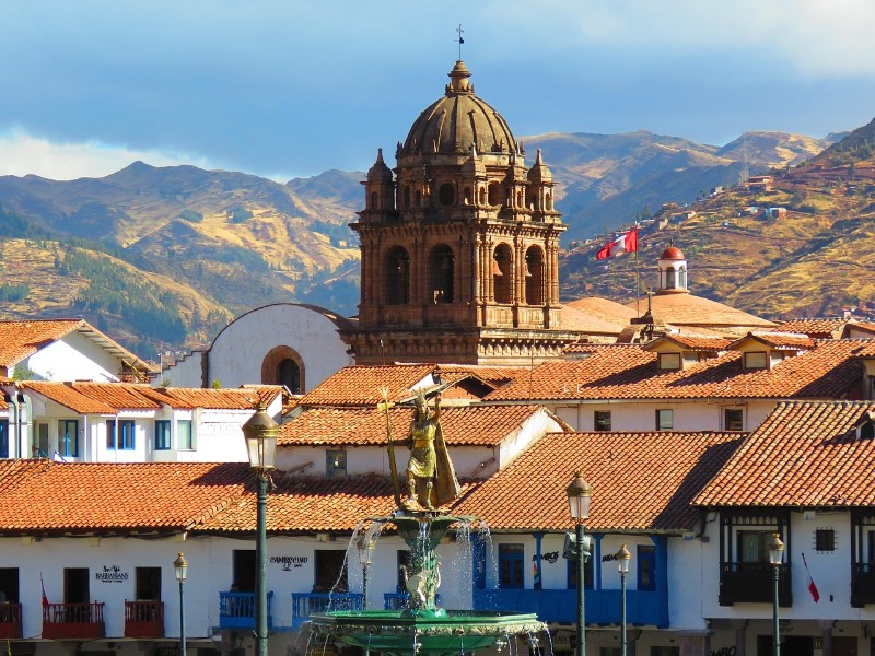Blick auf Cusco