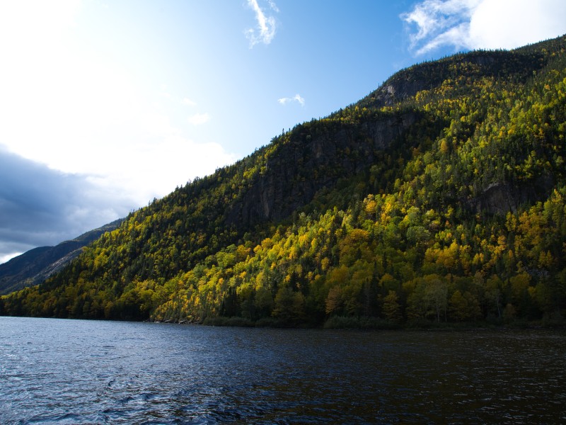 La malbaie in Canada