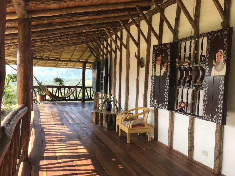 Akawanka Lodge - Balkon