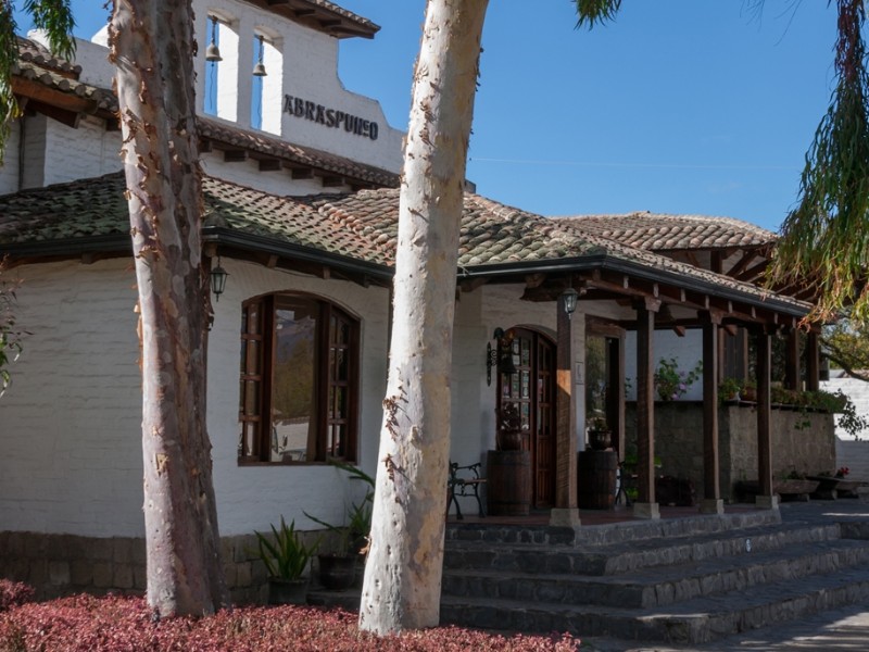 Fassade Hacienda Abraspungo