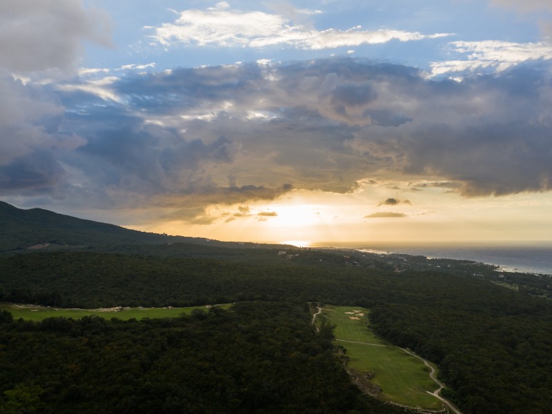 White Witch Golf Course from bove