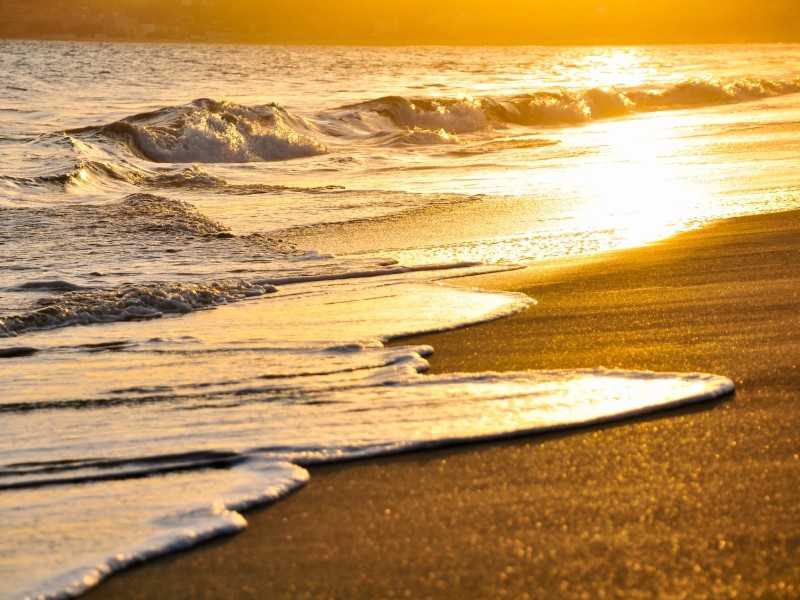 Sunset on the beach, San José del Cabo