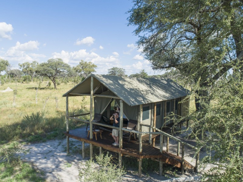 Safarizelt im Mogogelo Camp