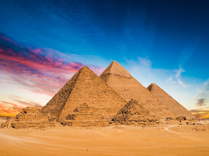 Pyramiden von Gizeh - Ägypten