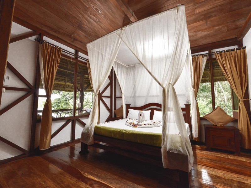 Napo Wildlife Center - Cabaña innen