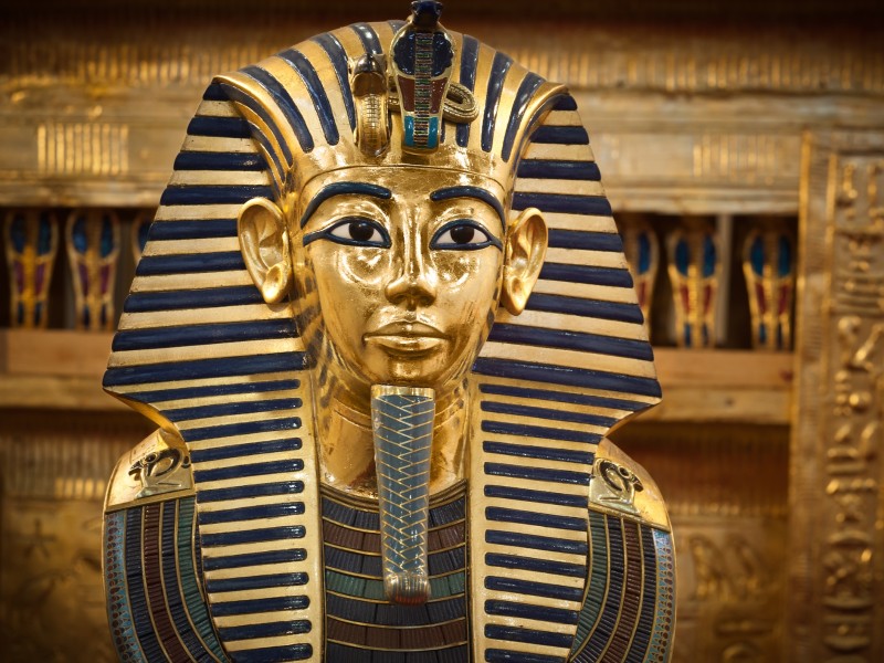 TutanchamunsTotenmaske - Kairo - Ägypten