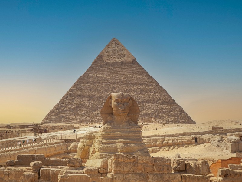 Pyramids & sphinx