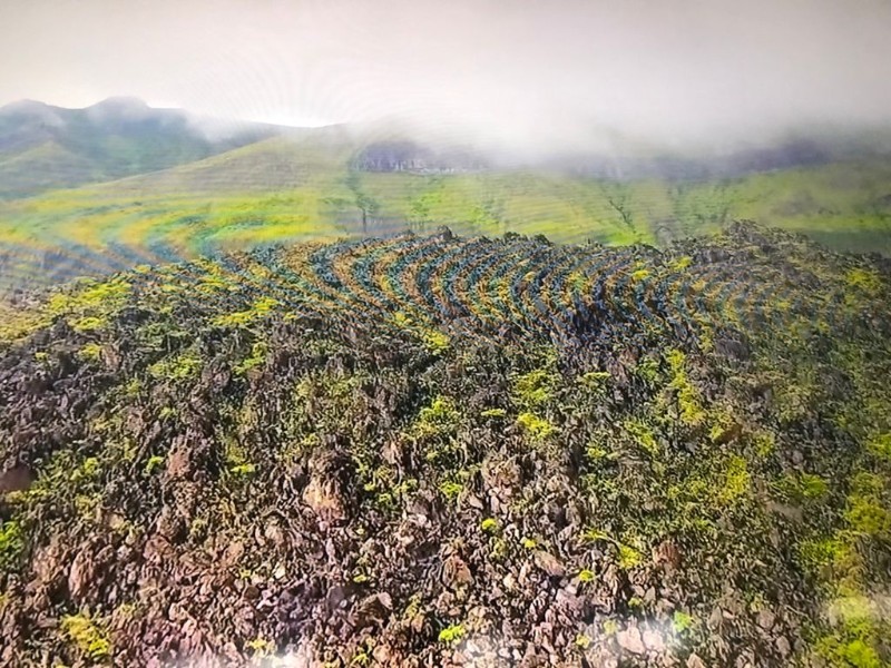 La Soufriere from the air