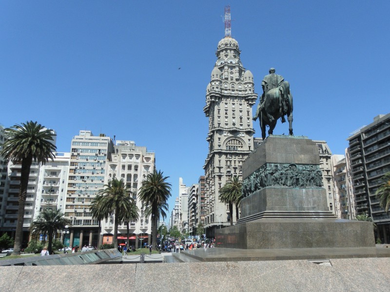 Zentrum von Montevideo