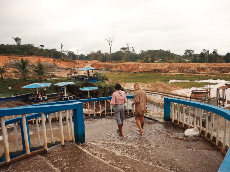 Mikalia lake in Linden