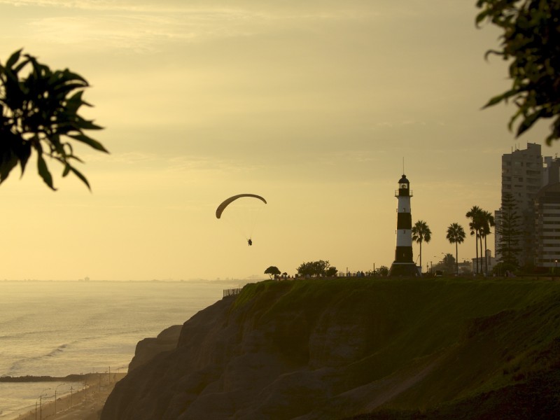 Miraflores sunset