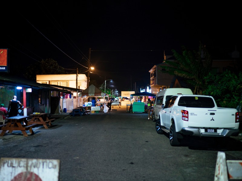 Road into Gros Islet