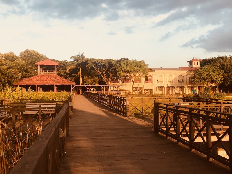 Del Parque - Hotelansicht vom Deck