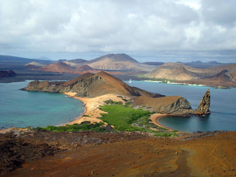 Das Wahrzeichen von Galapagos: Bartomolé
