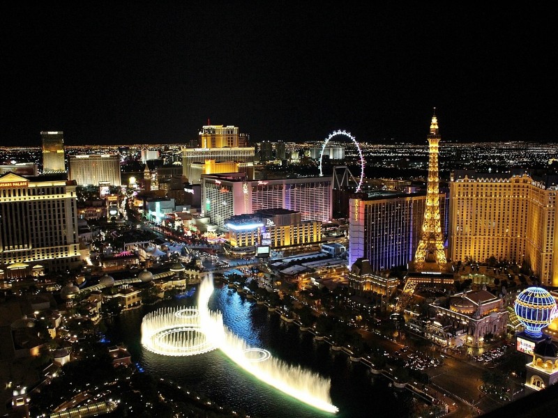 Las Vegas at night