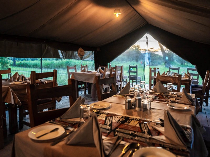 Restaurant im Africa Safari South Serengeti