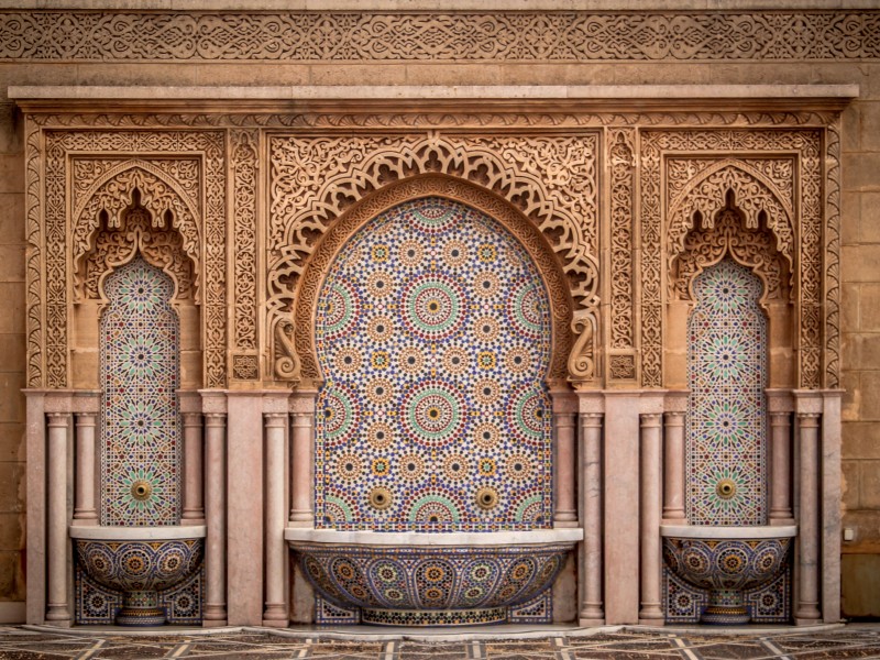 The Hassan Tower's complex, Rabat